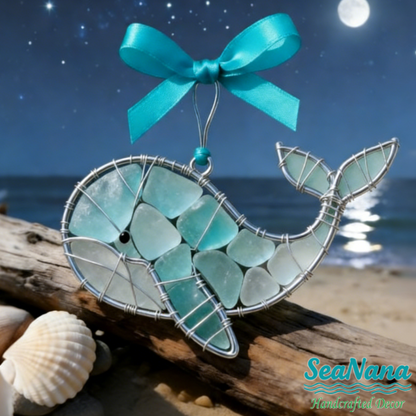 🔥Hand-Wrapped Sea Glass Collection💎Timeless Coastal Art