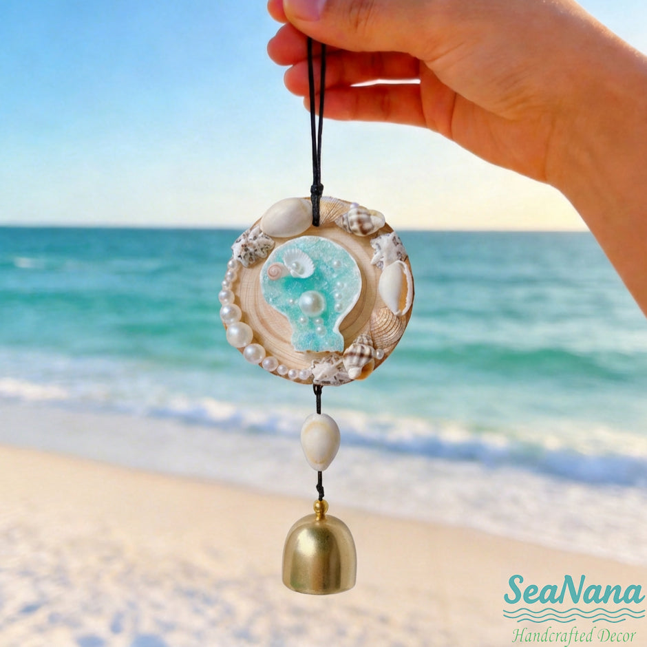 🌟 Handcrafted Spinning Starfish Wind Chime: A Coastal Treasure That Brings Ocean Breeze to Your Home