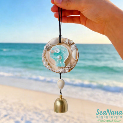 🌟 Handcrafted Spinning Starfish Wind Chime: A Coastal Treasure That Brings Ocean Breeze to Your Home