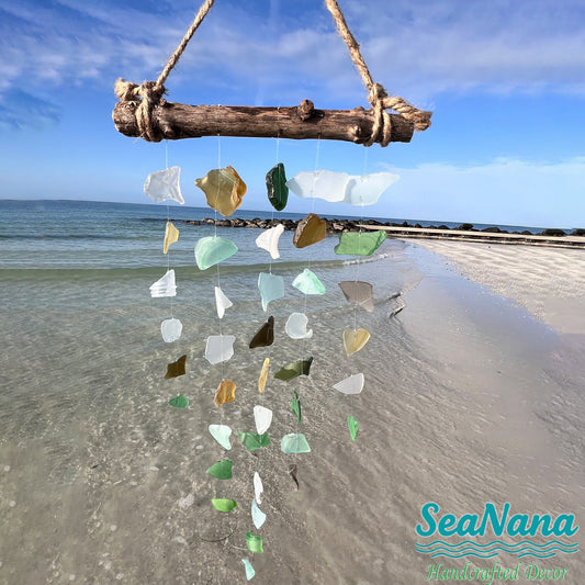 🌊 Sea Glass Wind Chime