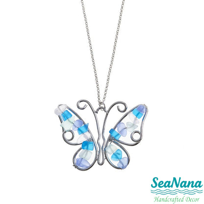 Colorful Sea Glass Necklaces