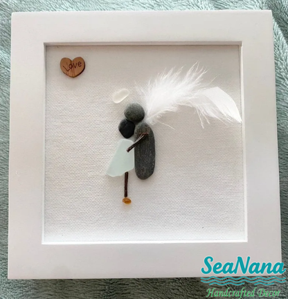 🎁2022💘Memorial Gift Sorry for your loss Gift Sea Glass Art Sympathy Gift
